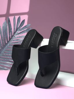 Bata - Women Black Block Heels