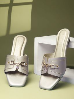 Bata - Women Gold Wedges Heels