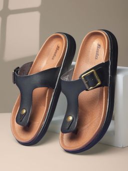 Bata - Men Black Sandals