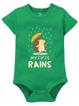 Zeezeezoo - Monsoon Theme 100% Cotton My First Rains Printed Onesie
