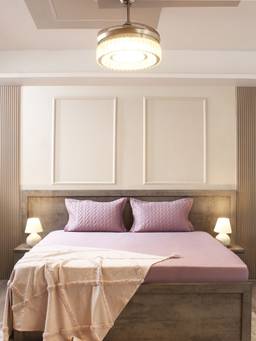 House of Owlet - Smoky Lilac 300TC Cotton Set of 2 Quilted Pillow Covers
