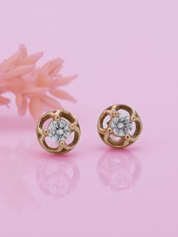 Carlton London - Circular Studs Earrings