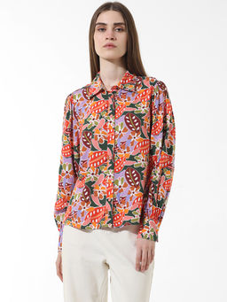 ONLY - Multi Printed Loose Fit Shirt
