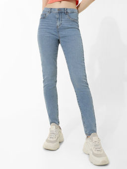 ONLY - Skinny Mid Waist Jeans