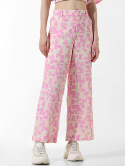 ONLY - Textured Printed Pant