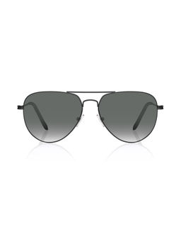 Fastrack - Black Aviator Sunglasses (M138BK1V)