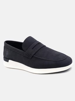U.S. POLO ASSN. - BURGE Stylish Slip-On Smart Casual Loafers for Men - Black