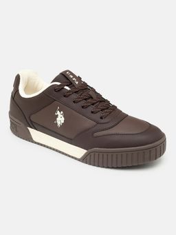 U.S. POLO ASSN. - WILBER Stylish Casual Sneakers for Men - Brown