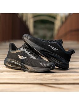 Red Tape - Men's Athleisure Walking Shoes with Hyperburst Cushioning - Black