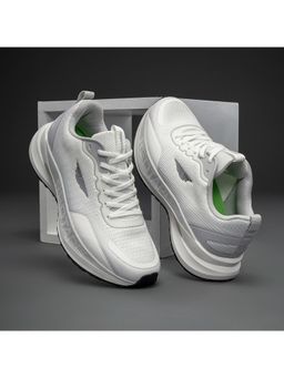 Red Tape - Athleisure Sports Low-Cut Shoes for Men in White and Grey