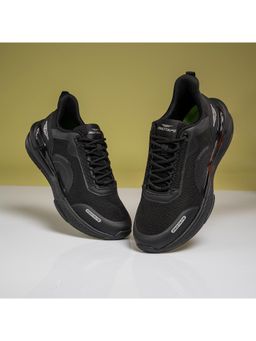 Red Tape - Athleisure Sports Low-Cut Shoes for Men in Black