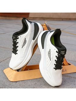 Red Tape - Men's ETPU Athleisure Walking Shoes for Light Comfort and Motion Support - White