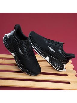 Red Tape - Sports Athleisure Running Shoes for Men in Black and Silver