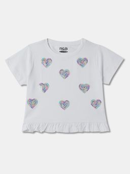 R&B - Embellished Regular Girls Top
