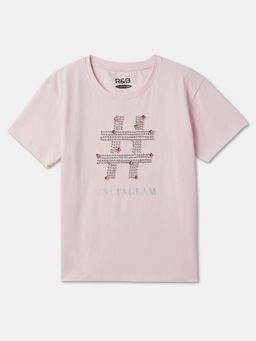 R&B - Embellished Regular Girls Top