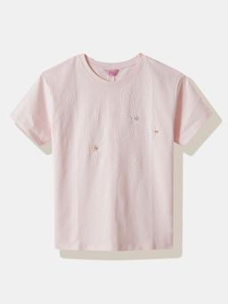 R&B - Embroidered Regular Girls Top