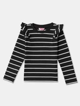 R&B - Stripes Regular Girls Top
