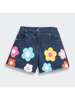 TINY GIRL - Floral Printed Shorts