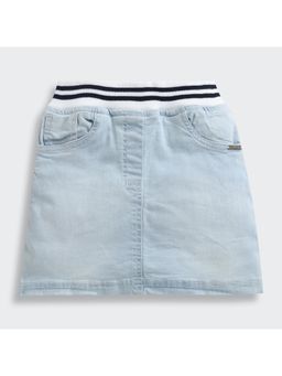 TINY GIRL - Blue Solid Skorts