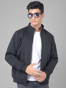 CRIMSOUNE CLUB - Men's Black Bomber Jacket
