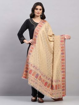 Monte Carlo - Multi-Color Women Woven Design Winter Shawl