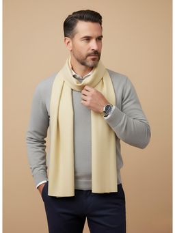 MUFFLY - Yellow Premium Blended Wool Stole