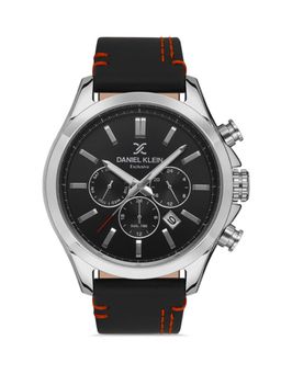 Daniel Klein Exclusive - Analog Gun Black Dial Men's Watch-DK.1.13293-1