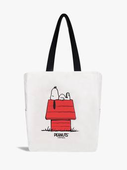 EcoRight - Zipper Tote Bag - Snoop & Snooze - Natural