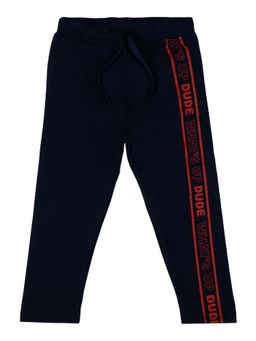 Bodycare - Solid Track Pant-Navy Blue