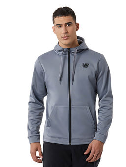 New Balance - Men's Grey Hoodie