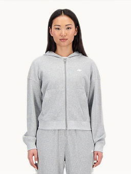 New Balance - Women's Athletic Grey Hoodie
