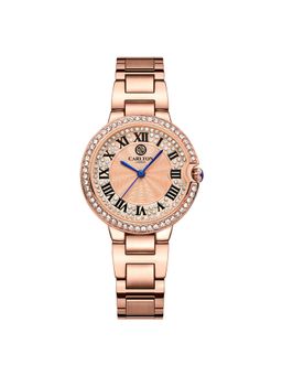 Carlton London - Women Charlotte Gold Dial Analog Watch - CLDRGS-001 (M)