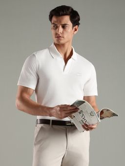 Tommy Hilfiger - Men White Solid Polo T-Shirt