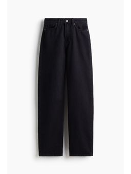 H&M - Women Black Straight High Jeans