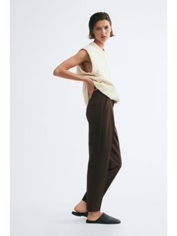 H&M - Women Green Cigarette trousers