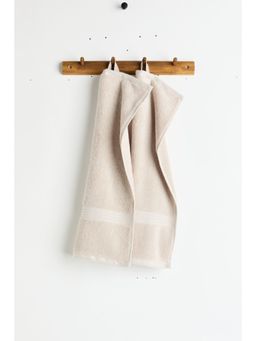 H&M - Home Beige 2-Pack Cotton Terry Guest Towels
