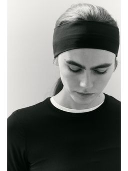 H&M - Women Black Long-Sleeved Modal Top