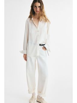 H&M - Women White V-Neck Blouse