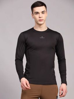 Dpassion - Black Quick Dry Compression Gym T-Shirt
