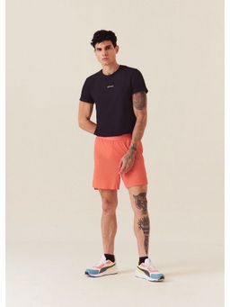 STRCH - Nylon Lightweight Workout Coral Shorts