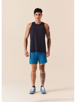 STRCH - Nylon Lightweight Workout Marine Teal Shorts