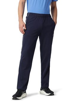ASICS - Open Hem Piping Blue Track Pant