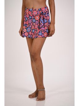 TFW - Swim Skort With Tie Up Multi-Color