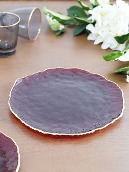 Pure Home + Living - Ruby Fizz Charger Plate