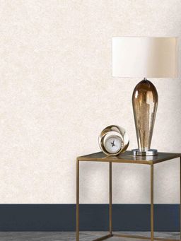 Excel - Wallpaper Sakura Swirling In Beige Metallic