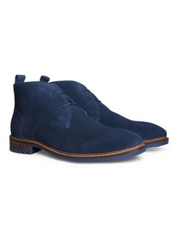Weinbrenner - Mens Blue Lace-Ups Casual Chukka Boots