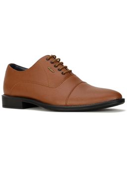 Bata - Mens Tan Lace-Ups Formal Derbies