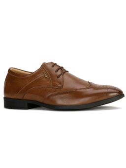 Bata - Mens Brown Lace-Ups Formal Brogues