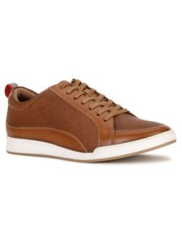 Bata - Mens Brown Lace-Ups Casual Sneakers
