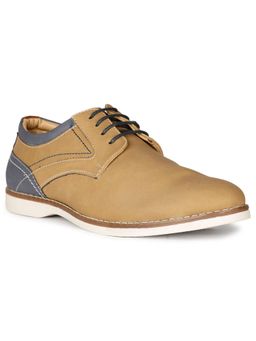 Bata - Mens Tan Lace-Ups Formal Derbies
